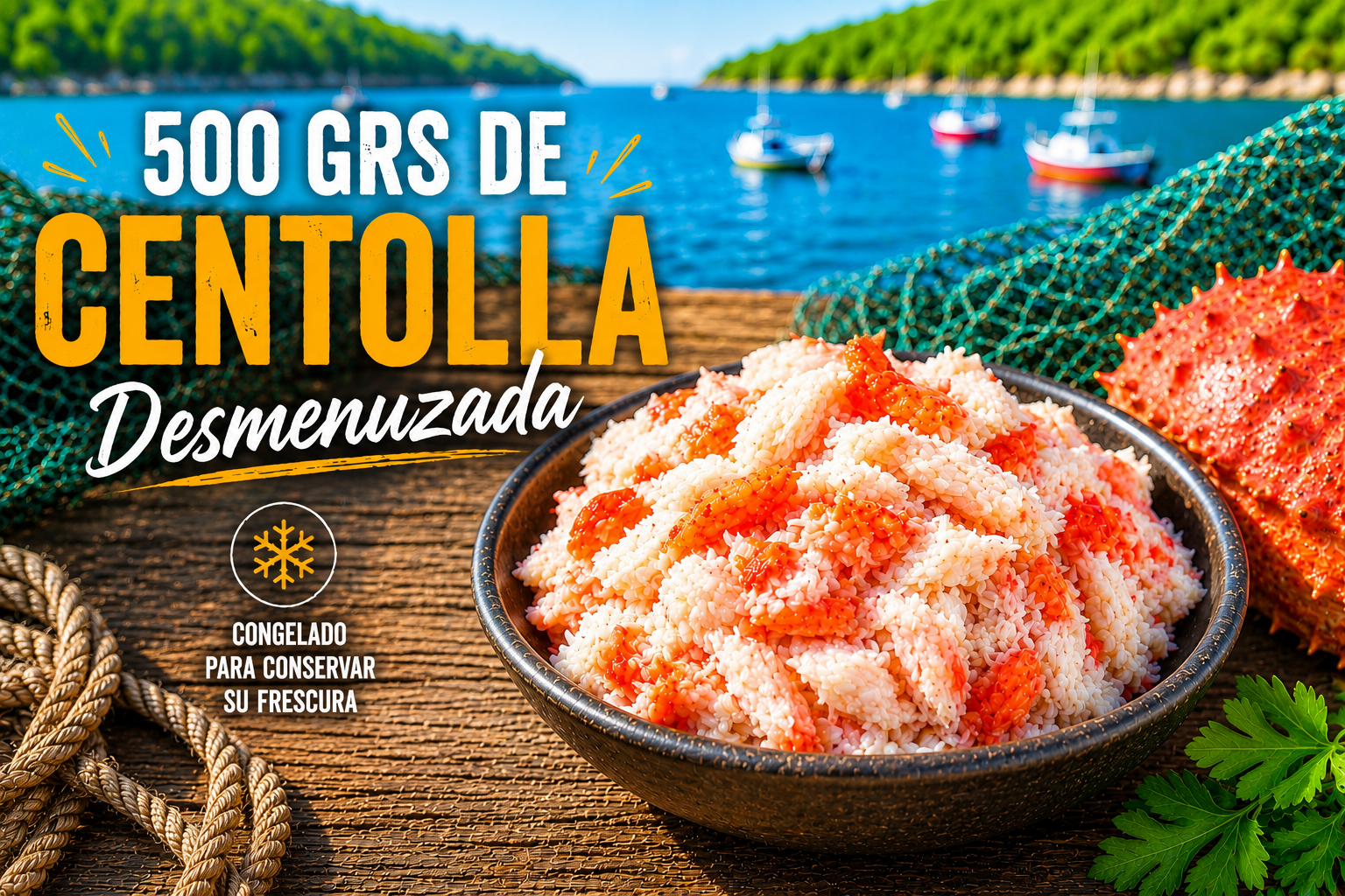 Centolla 500 grs